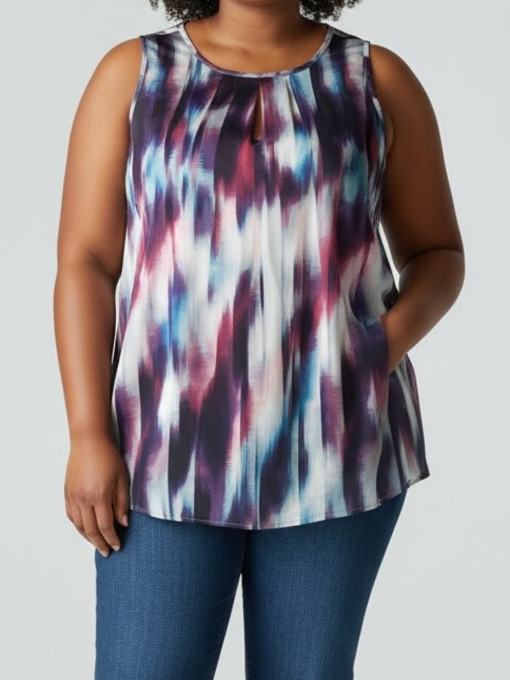 NWOT Torrid Size 1X Multi-Color Tank Top